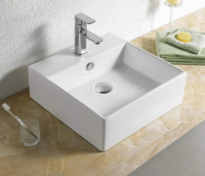 LAVABO NADGRADNI MINOTTI 460X460X145 SA OTVOROM ZA SLAVINU