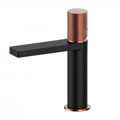 BATERIJA ZA LAVABO COPEN NOOK GRIP MAT CRNA / ROSE GOLD
