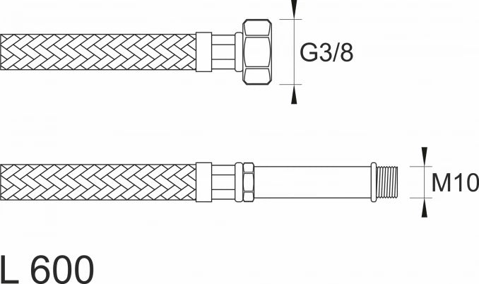 BRINOKS CREVO SBA BATERIJSKO F3/8XM10 600