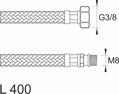 BRINOKS CREVO SBA BATERIJSKO F3/8X10 400