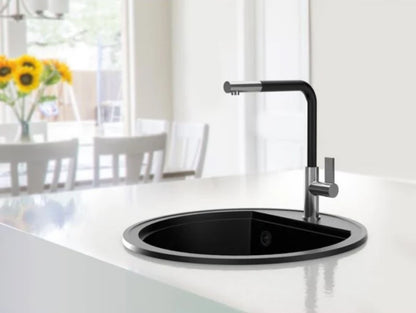 GRANITNA SUDOPERA MILO ESSENCE O51 LAVA STONE SA SIFONOM