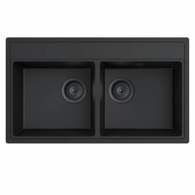 GRANITNA SUDOPERA MILO METRO 76X44 LAVA STONE SA SIFONOM DUPLA