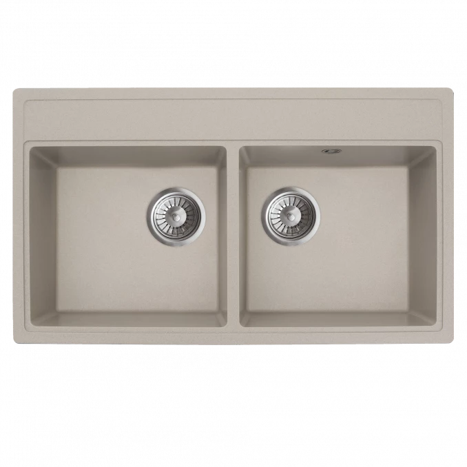 GRANITNA SUDOPERA MILO METRO 76X44 PURE SAND SA SIFONOM DUPLA
