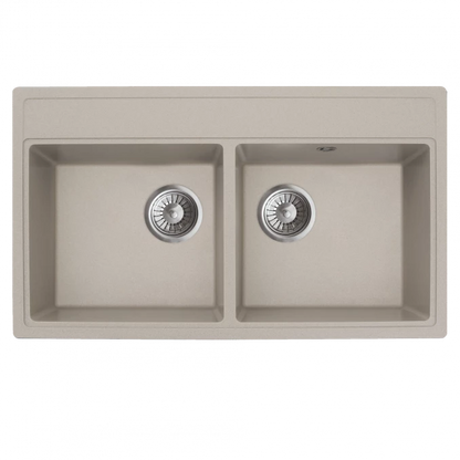 GRANITNA SUDOPERA MILO METRO 76X44 PURE SAND SA SIFONOM DUPLA