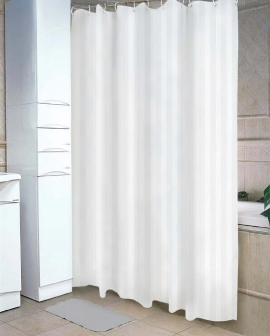 KUPATILSKA ZAVESA MINOTTI 2000X1800 BELA