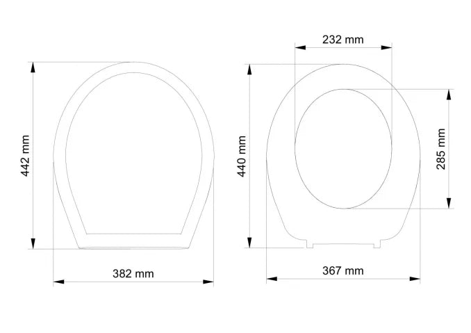 WC DASKA VISAM SARDUNYA DUROPLAST BELA PLASTIČNE