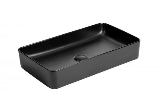 LAVABO NADRGRADNI MINOTTI 605X355X115 MAT CRNI